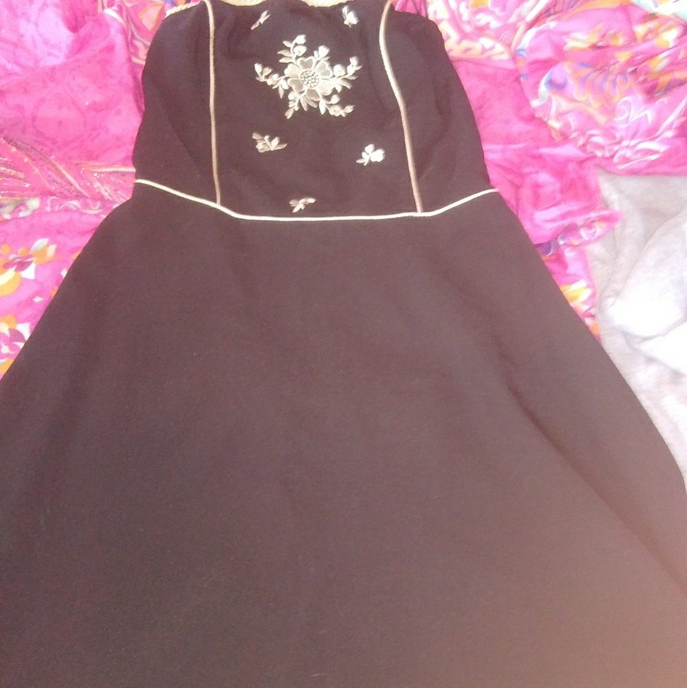 Strapless dress